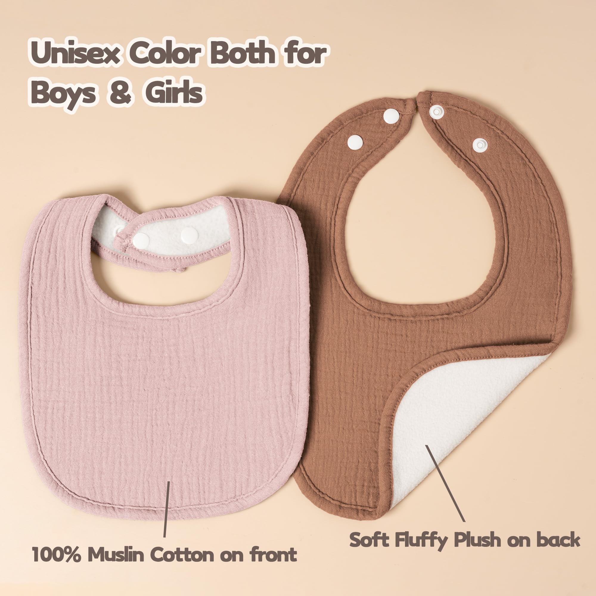 Susurration muslin bib on the go doubles as a handy handkerchief