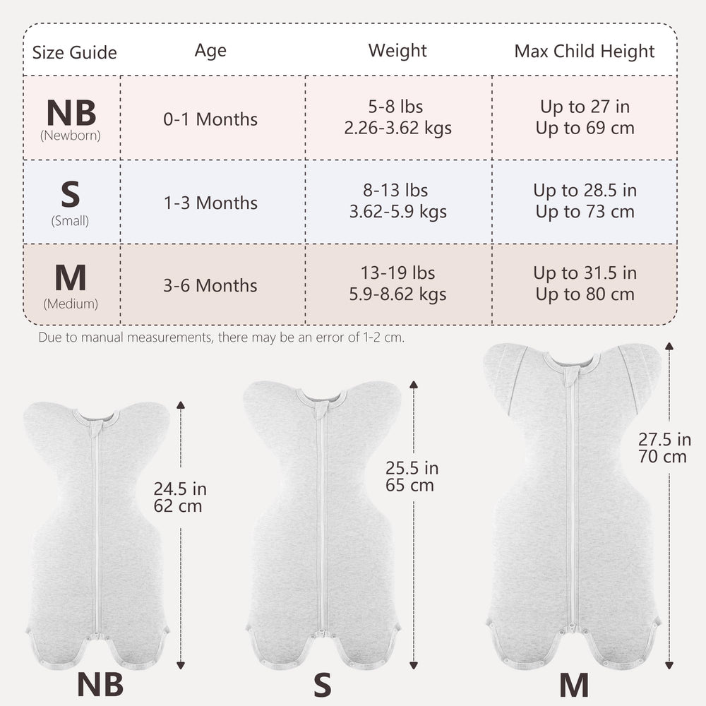 Susurration sleep sack breathable fabric helps regulate baby temperature
