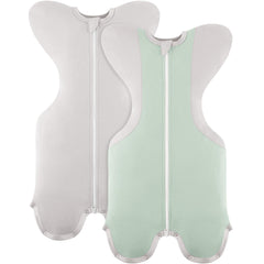 Susurration Baby Sleep Sack pack shot showing two newborn sleep sacks for calm nights