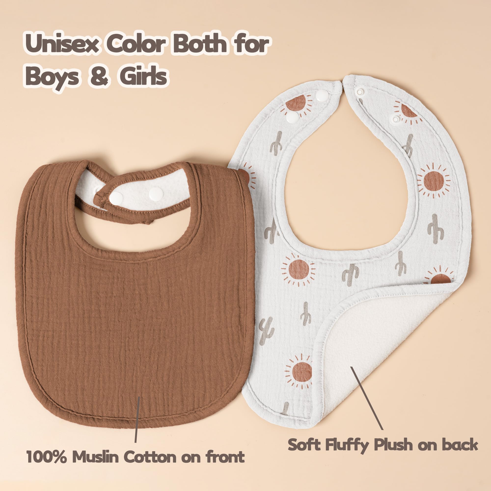 Susurration dinosaurs park baby bib gift-pack ideal for new parents