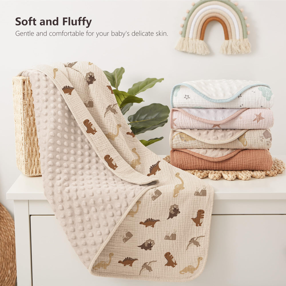 Susurration gift-ready baby blankets make a thoughtful baby shower present