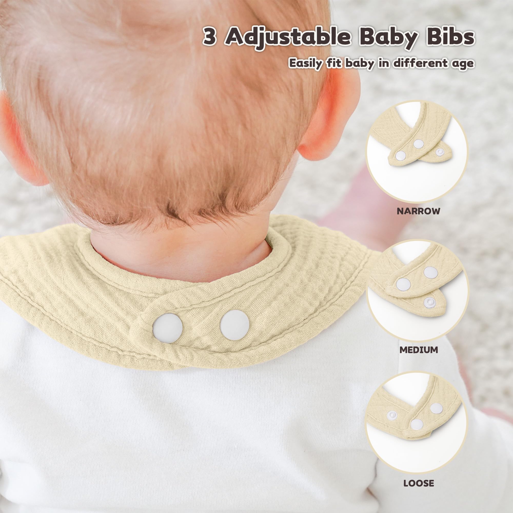 Susurration baby bib being machine-washed highlights easy-care routine.