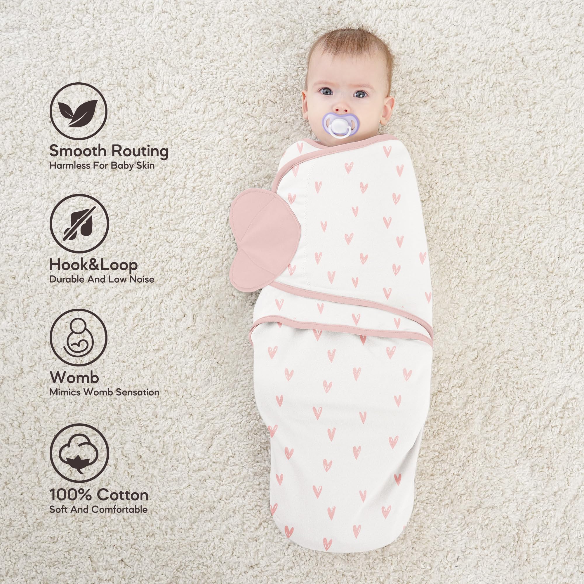 Susurration swaddles-easy-clean-machine-wash stack of swaddles ready for washing