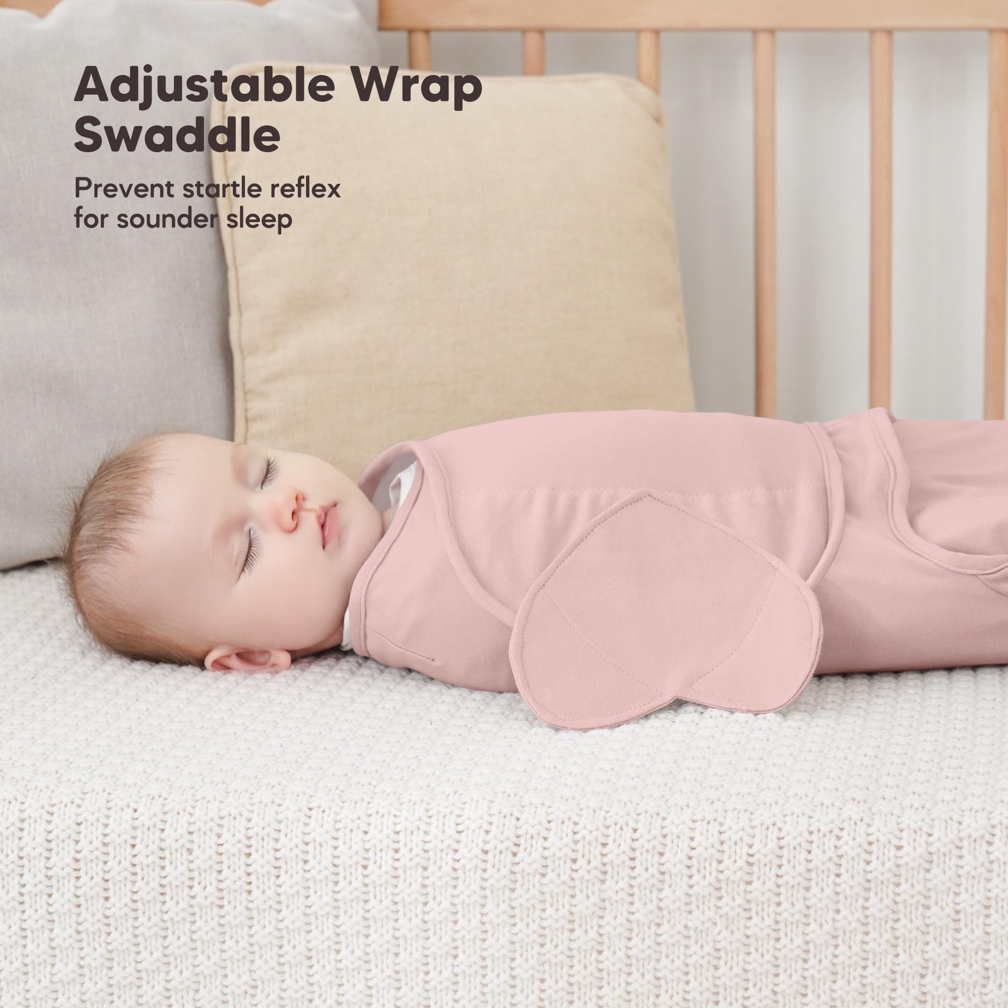 Susurration swaddles-silent-hook-loop closeup illustrating quiet soothing for peaceful sleep
