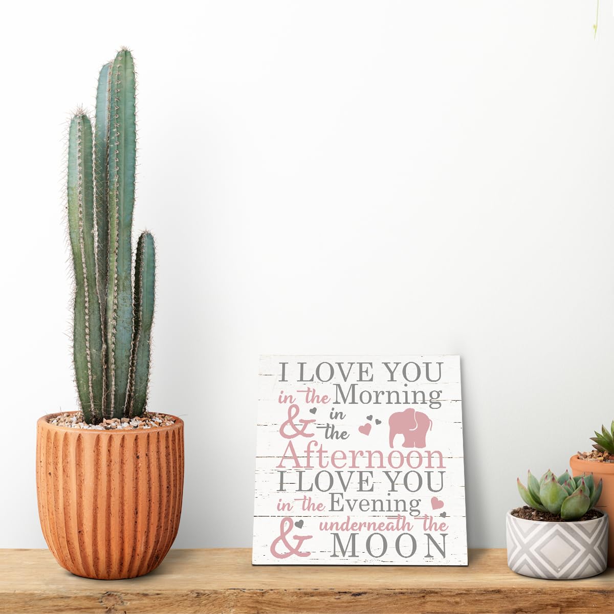 SUSZDOU Love Sign baby girls room decor adds charming warmth and sentiment to space