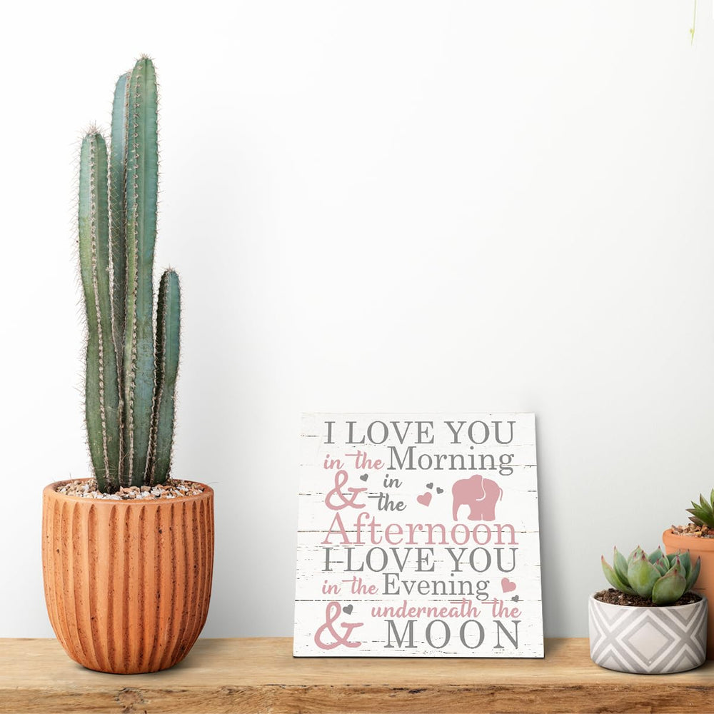 SUSZDOU Love Sign baby girls room decor adds charming warmth and sentiment to space