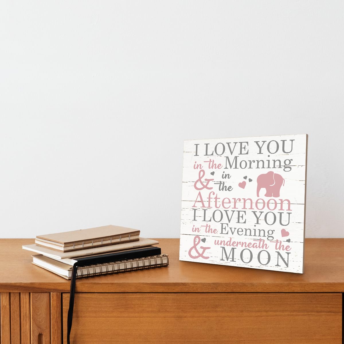 SUSZDOU Love Sign gift-inspiration wood sign ideal for gifting on holidays or anniversaries