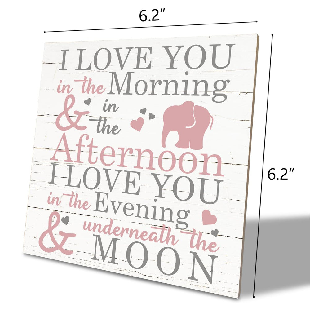 SUSZDOU Love Sign table art for daughter's room adds warm inspirational decor