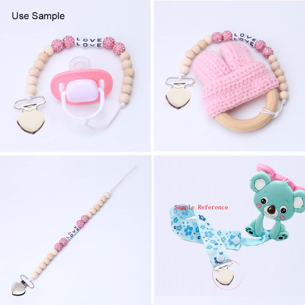 Sutoyuen heart clip in DIY baby projects closeup