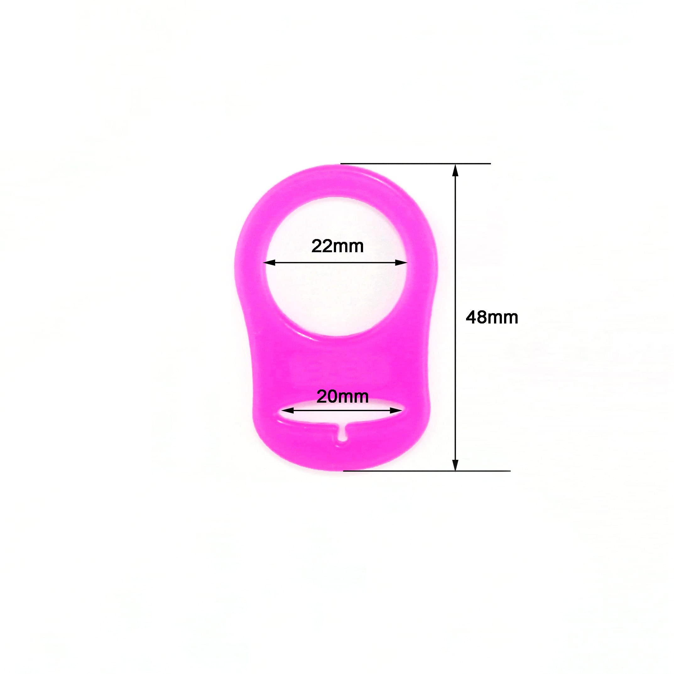 sutoyuen color rings attach easily to clips, attract baby's attention