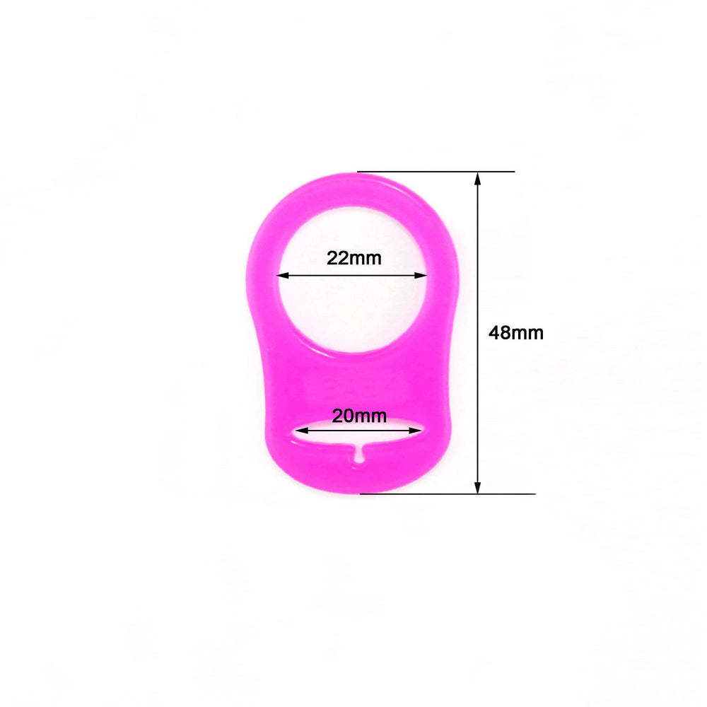 sutoyuen color rings attach easily to clips, attract baby's attention