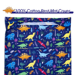 Suyfhdc 47x22 nap mat cover fits most mats for daycare or preschool.
