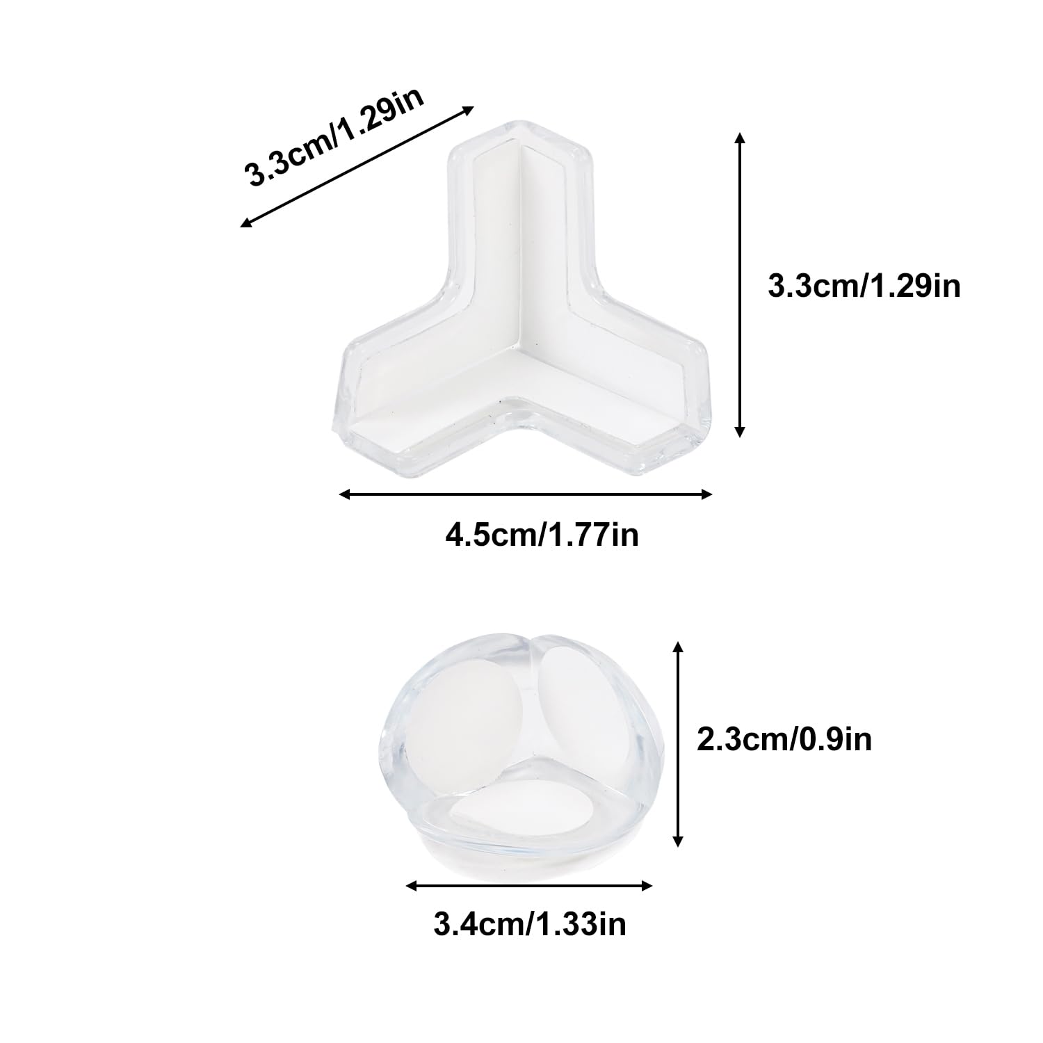 suyncyi corner protectors with clear design blend with furniture aesthetics