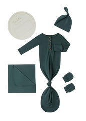 Suzel army green swaddle blanket 48x48 for newborns and growing babies