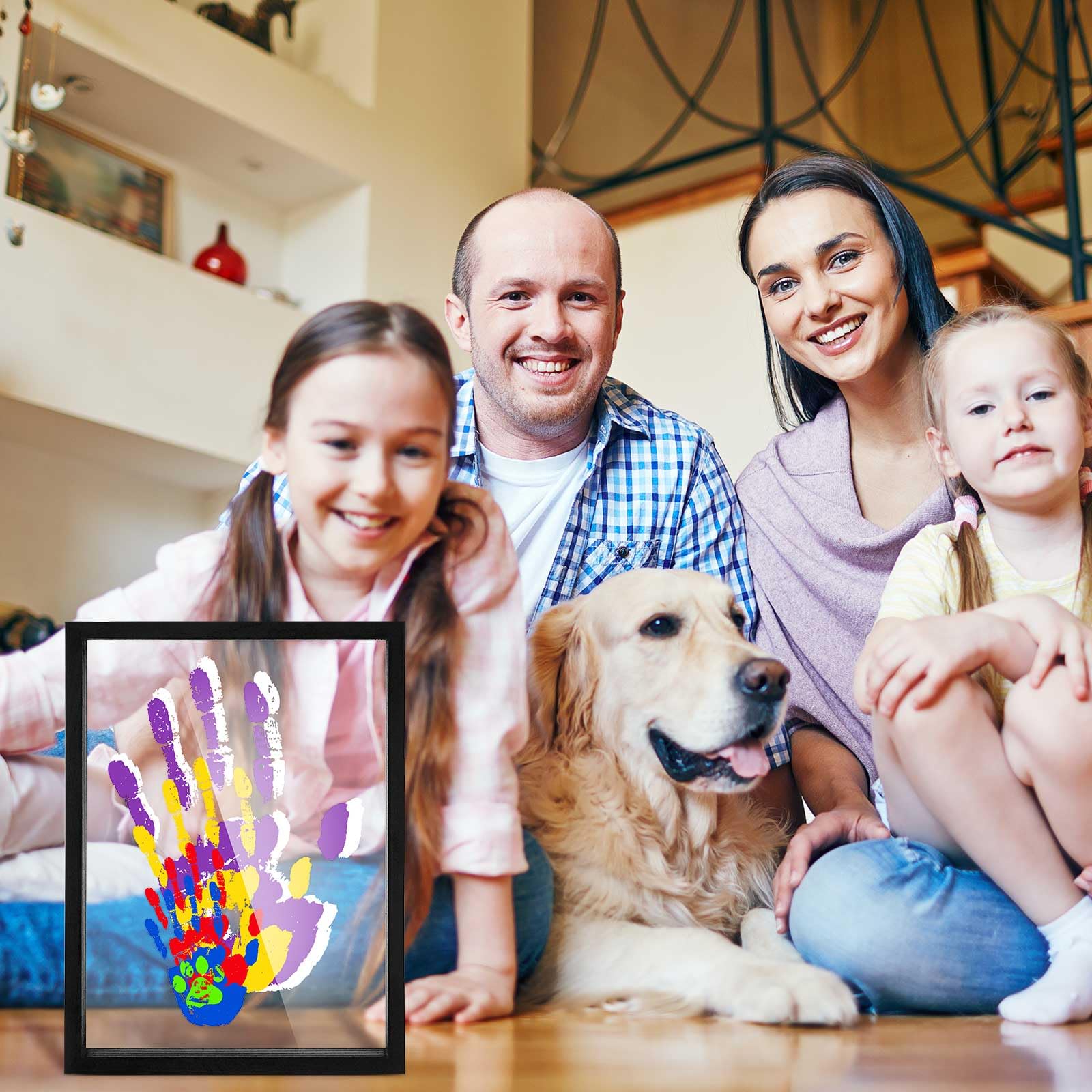 Suzile pens let you label and finish the family artwork.