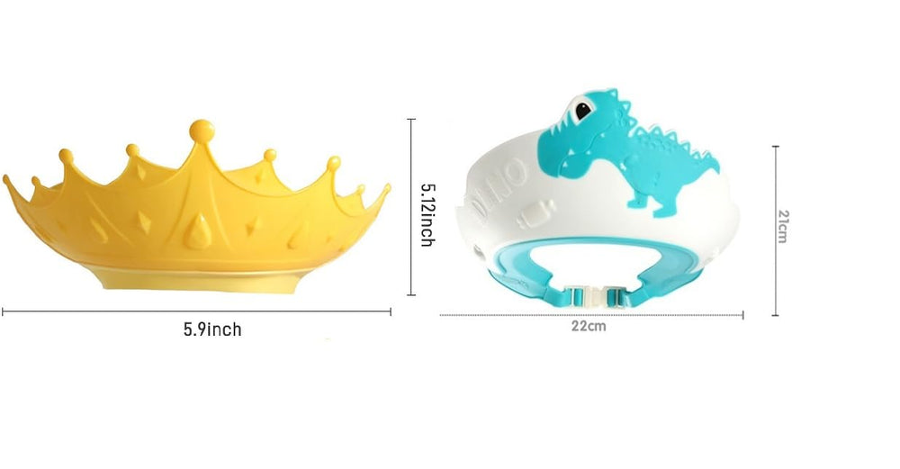 svfbnb baby hair washing shield shows back-water flow for comfortable, splash-free bathing.
