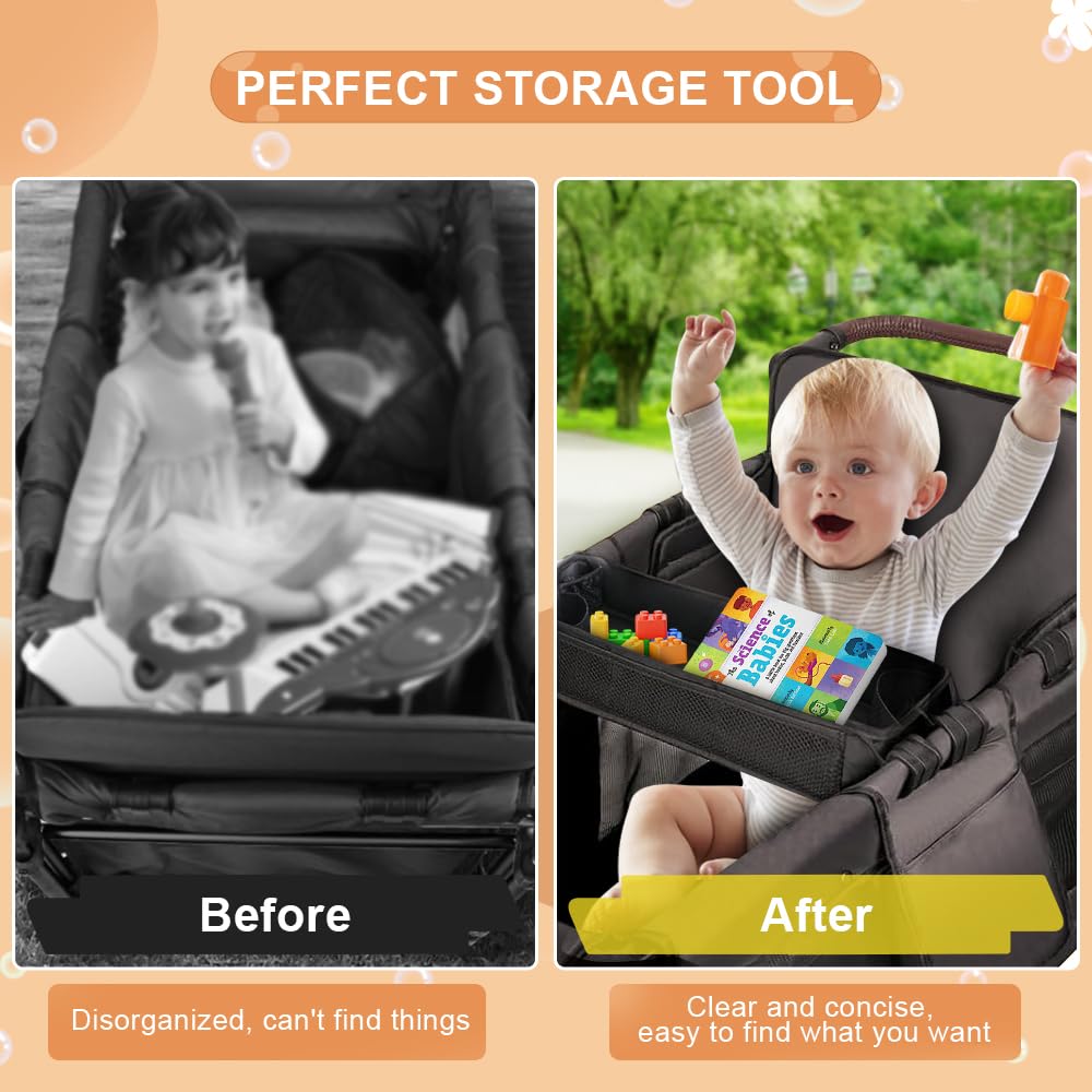 Svikipibe cup holder on Wonderfold wagon stabilizes drinks.