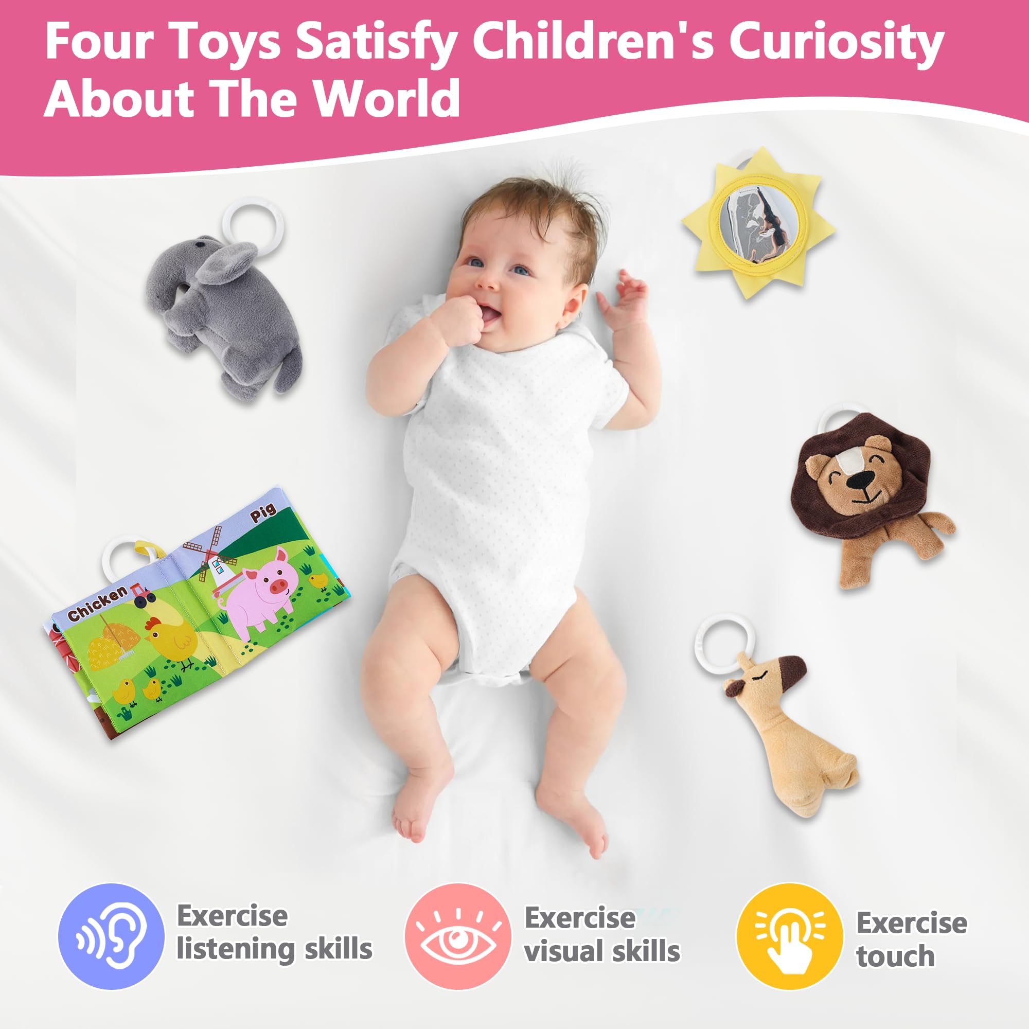 Swaathani pink baby nest cotton soft sensory space.