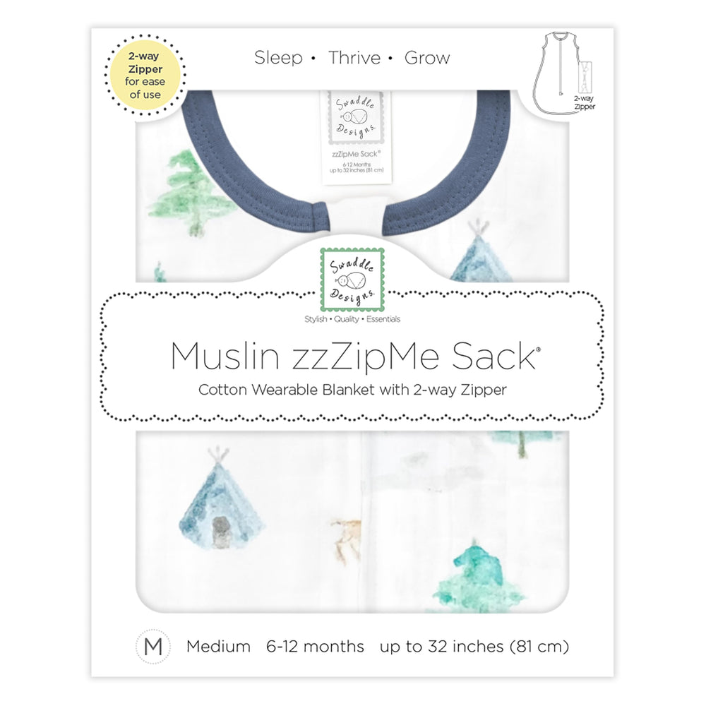 SwaddleDesigns sleep sack care-wash-friendly design simplifies regular laundry routine.