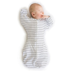 SwaddleDesigns Transitional Swaddle Sack arm-up sleeves; supports self-soothing and sleep comfort.