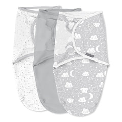 SwaddleMe Starry Night adjustable wings for secure snug fit
