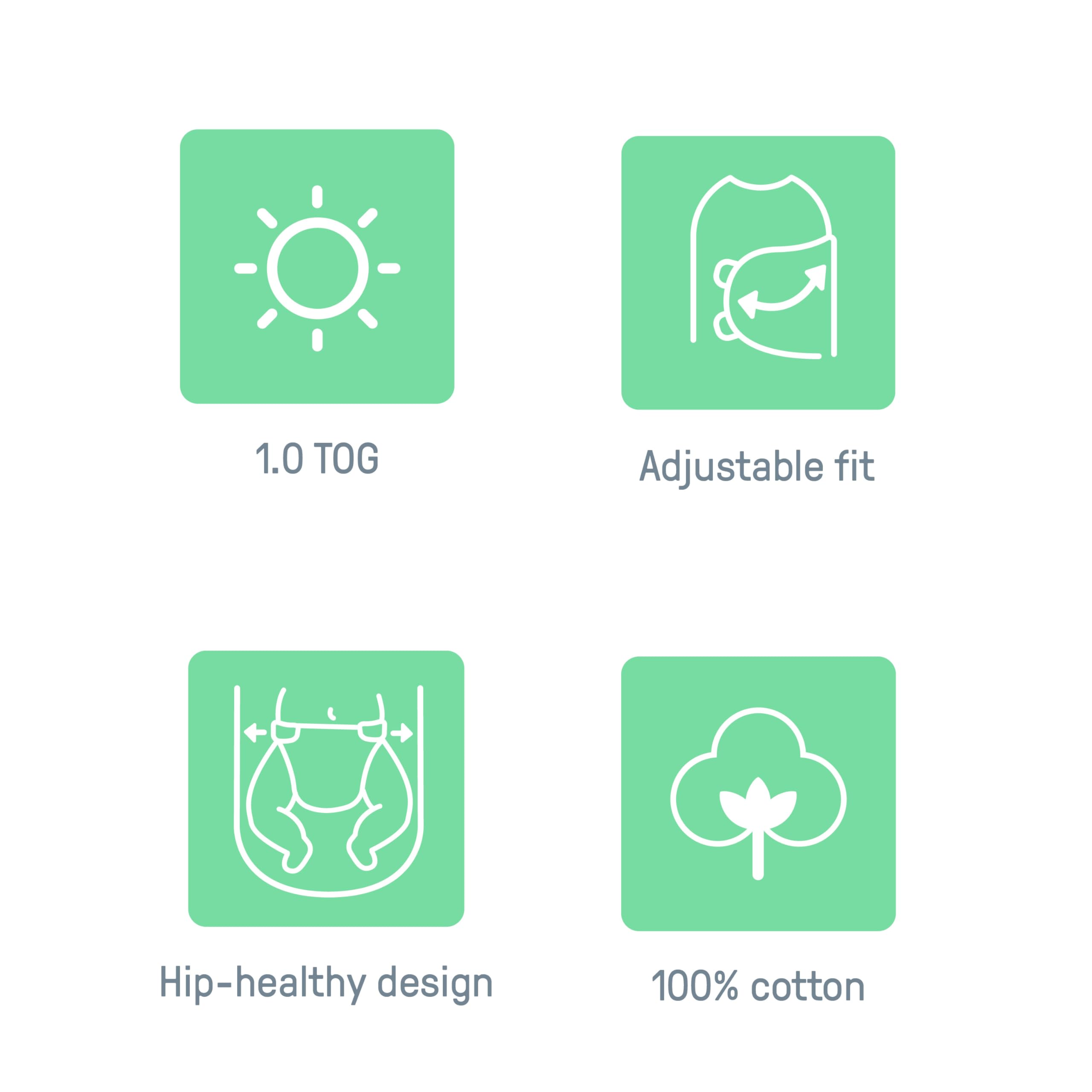 SwaddleMe Original Swaddle three-pack provides convenient rotation.