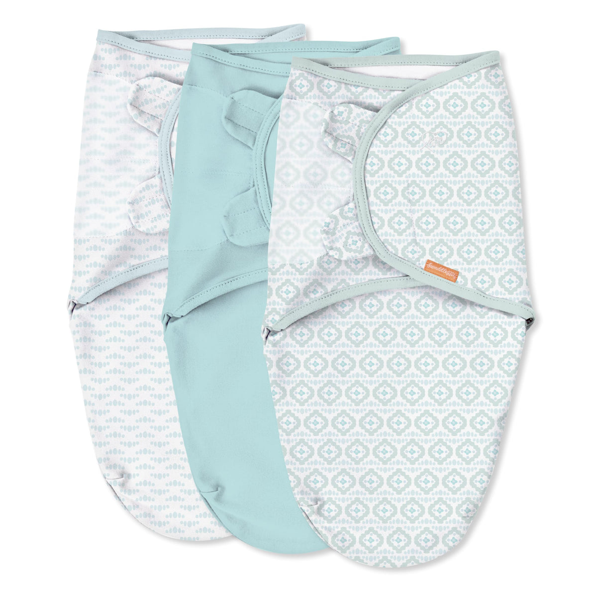 SwaddleMe Original Swaddle three-pack packaging for ongoing newborn use.