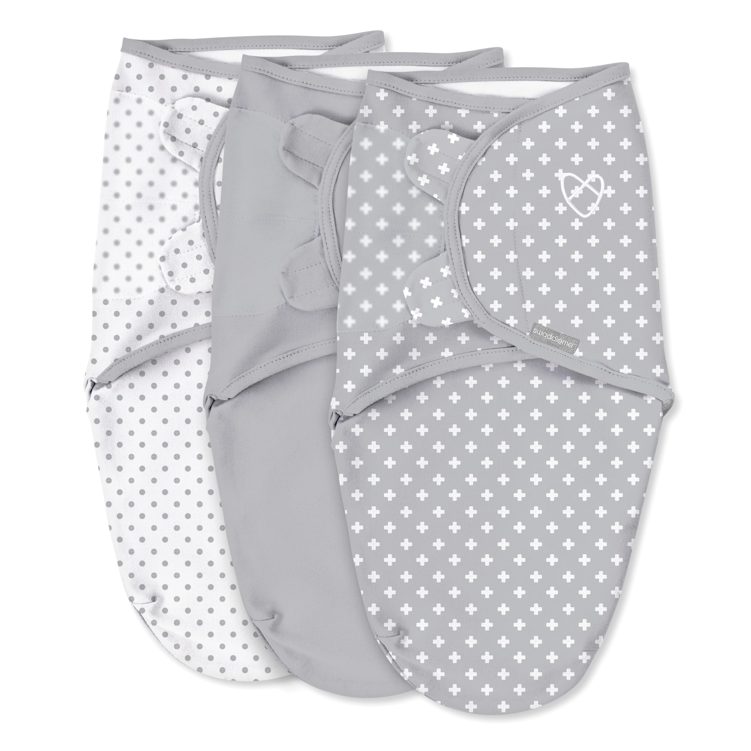 SwaddleMe Original Swaddle wings provide snug, calming fit for naps.