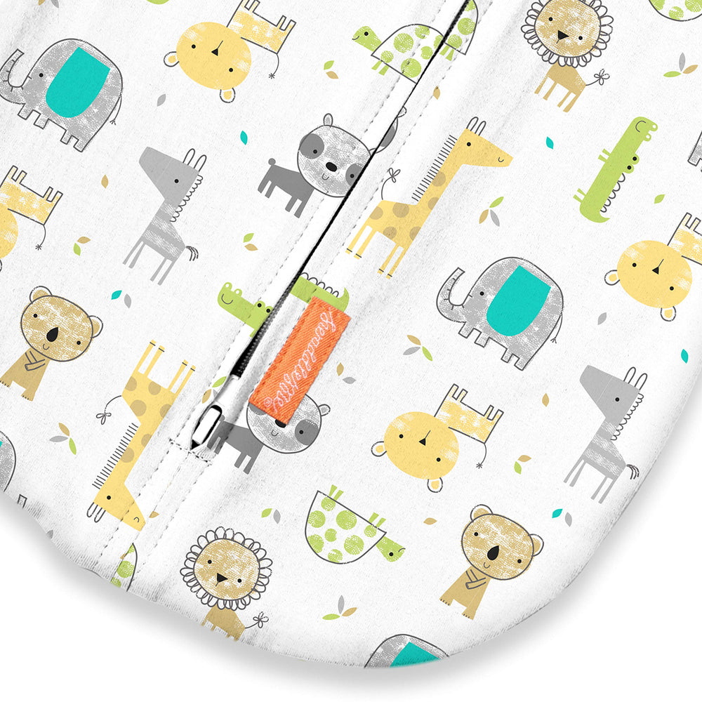 SwaddleMe Pod soft fabric close-up, breathable cotton blend for cozy swaddling