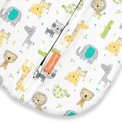 SwaddleMe Pod soft fabric close-up, breathable cotton blend for cozy swaddling