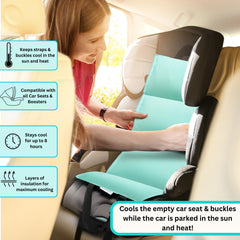 Swanoo car seat cooling pad ice packs keeping seat cool on trips
