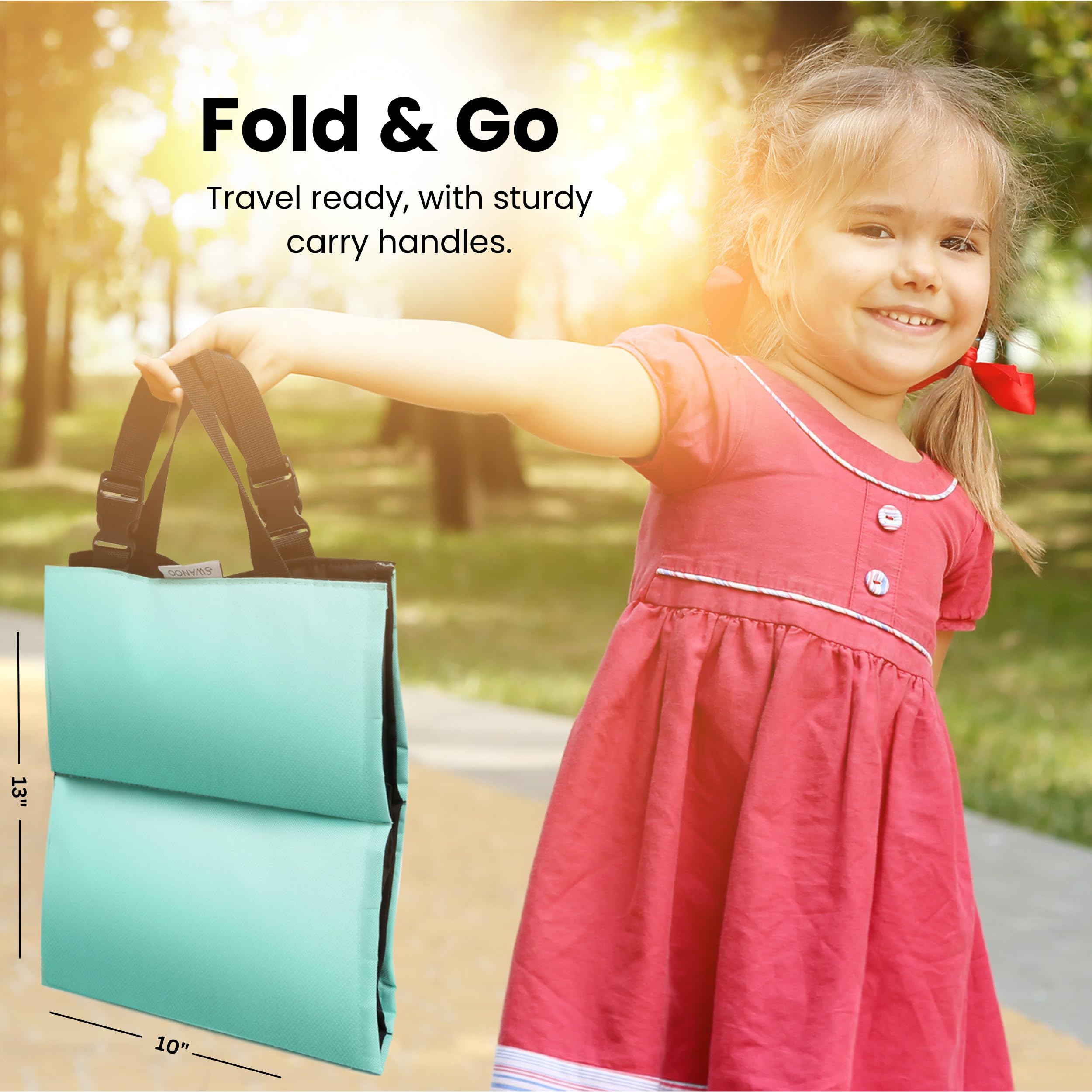 Swanoo cooling pad used as a pet or kid cooling solution