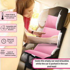 Swanoo stroller cooling pad on-the-go layout promotes easy cooling during walks.