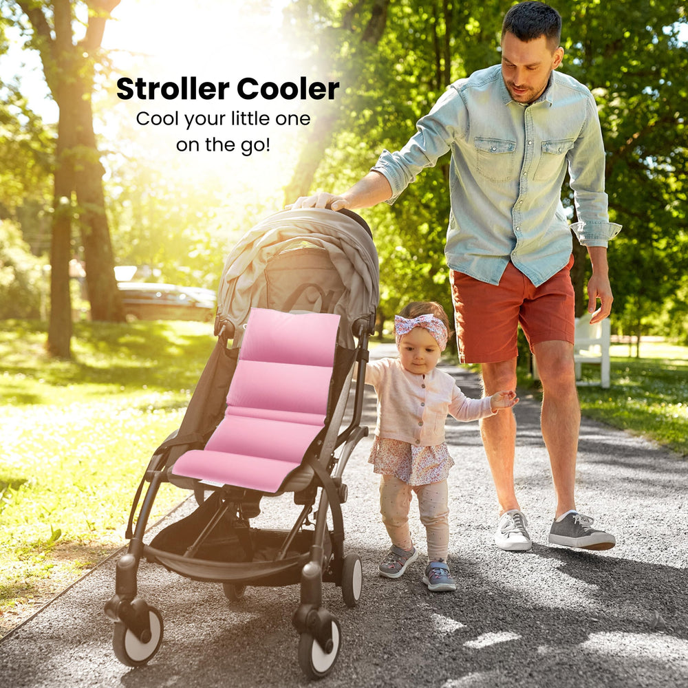 Swanoo sun protection car seat cover keeps heat at bay during sunny outings.
