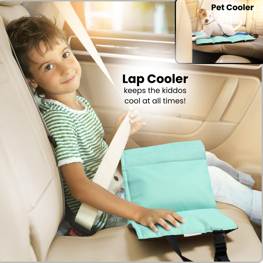 Swanoo sun shade cover for car seat enhances shade and cooling