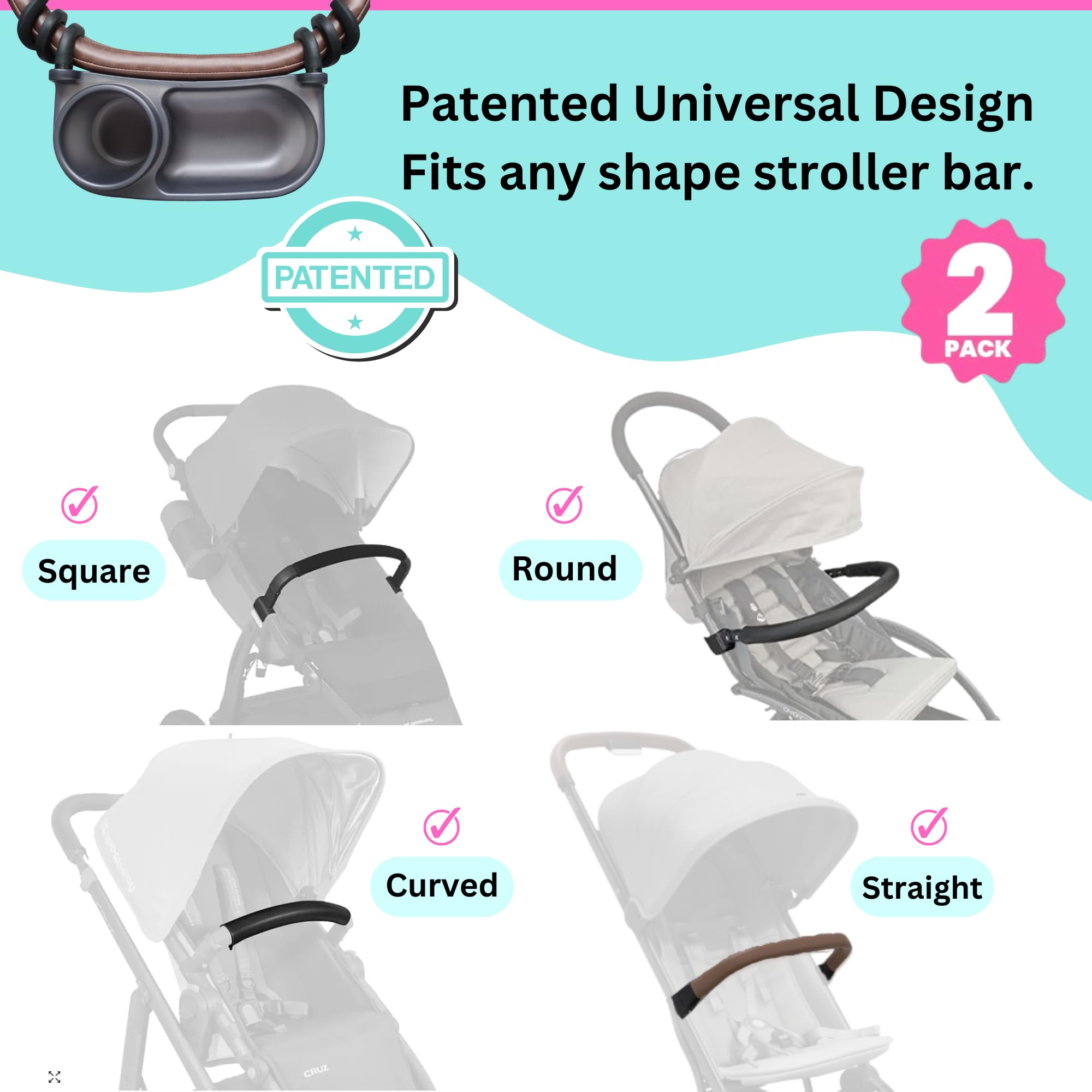 Swanoo toddler snack organization tray keeps utensils and cups neatly arranged