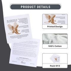 Swanson Christian Products prayer cloth in use during personal or group prayer