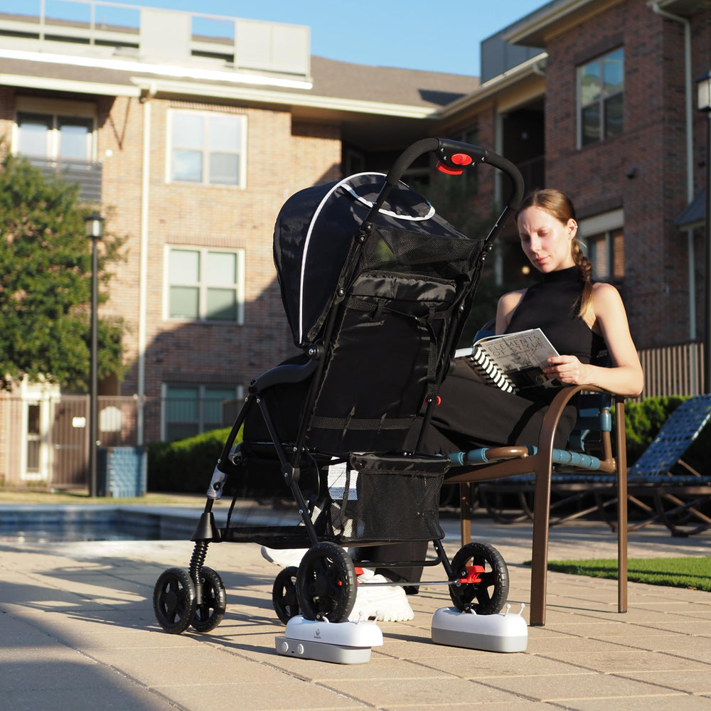SwaySo single-wheeled stroller compatibility supports safe, optimized performance
