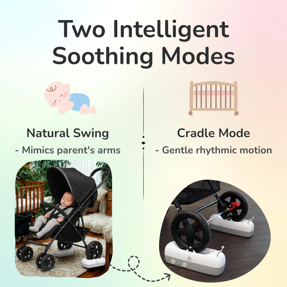 SwaySo Type-C battery powers long-lasting soothing on the go