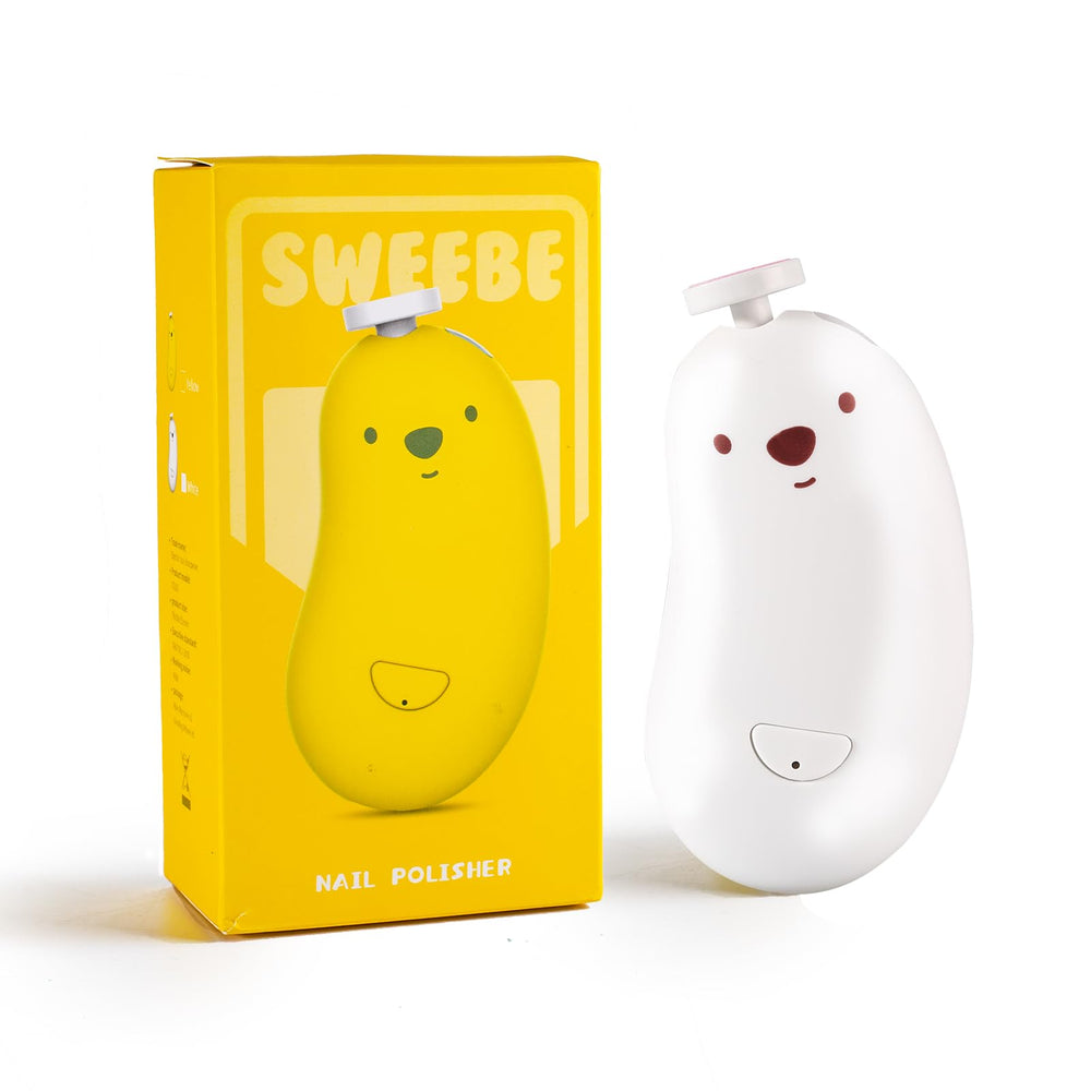SweeBe device featuring three gear speeds for nail care