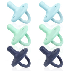 Sweet Child pacifiers six-pack in ultra-light silicone for soothing babies