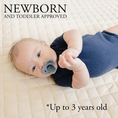 Sweet Cotton Baby pacifier 0-36 months fit helps growth and age-appropriate comfort.