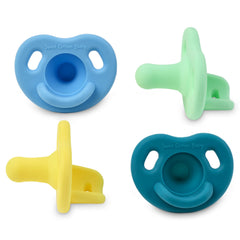 Sweet Cotton Baby pacifier soft silicone natural latch for soothing newborns.