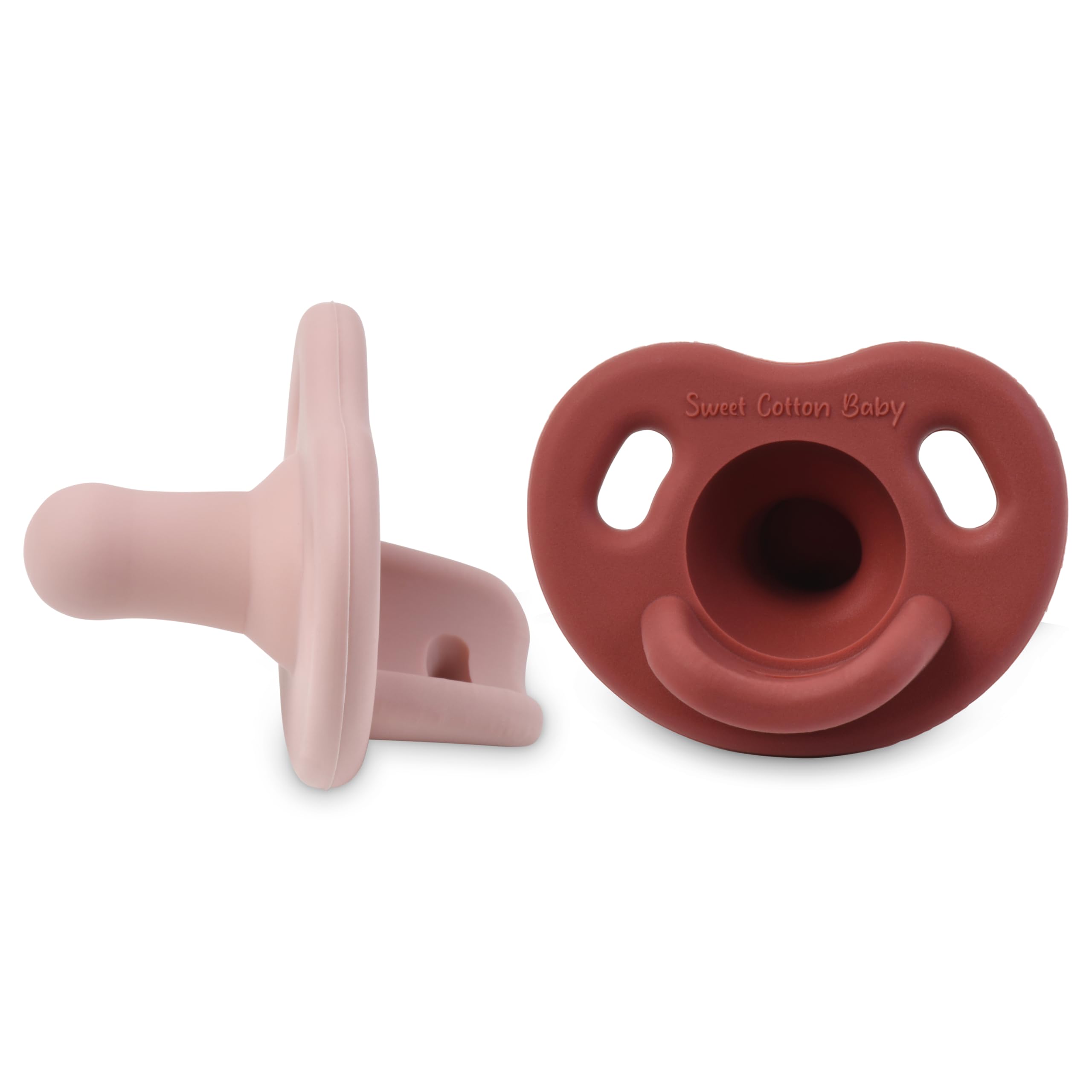 Sweet Cotton Baby Pacifier soft-silicone-newborns for gentle soothing and natural latch