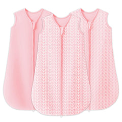 SWEET DOLPHIN baby sleep sack with 2-way zipper for easy diaper changes.