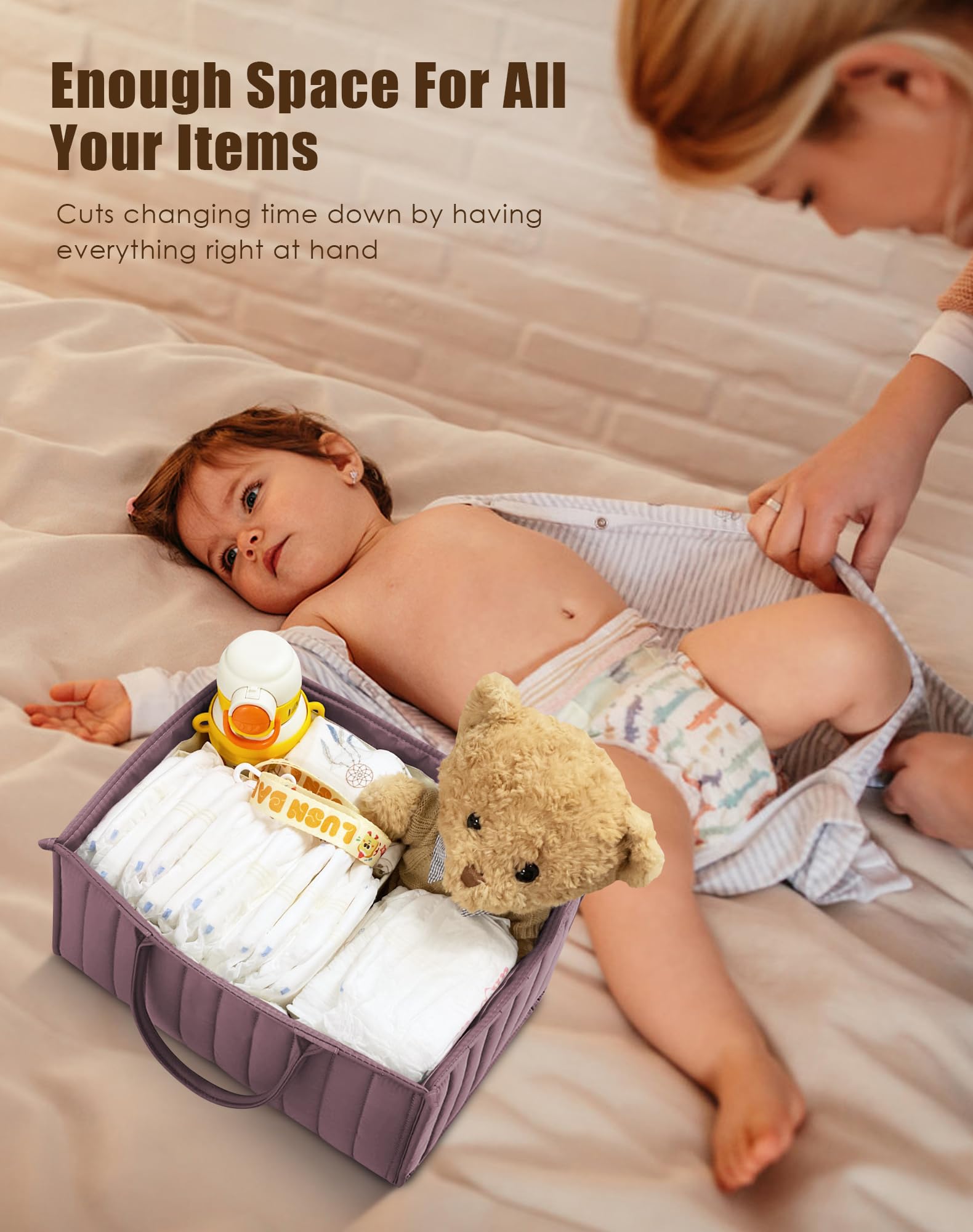 Sweet Dolphin gift-set caddies make thoughtful baby shower registry gifts.