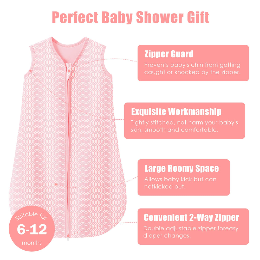 Sweet Dolphin Sleep Sack with TOG 0.5 offers breathable year-round comfort.