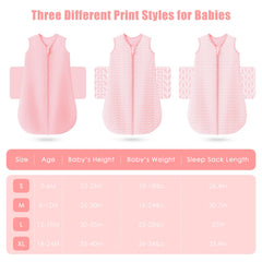 Sweet Dolphin sleep sack pink interior guard protecting baby's skin.