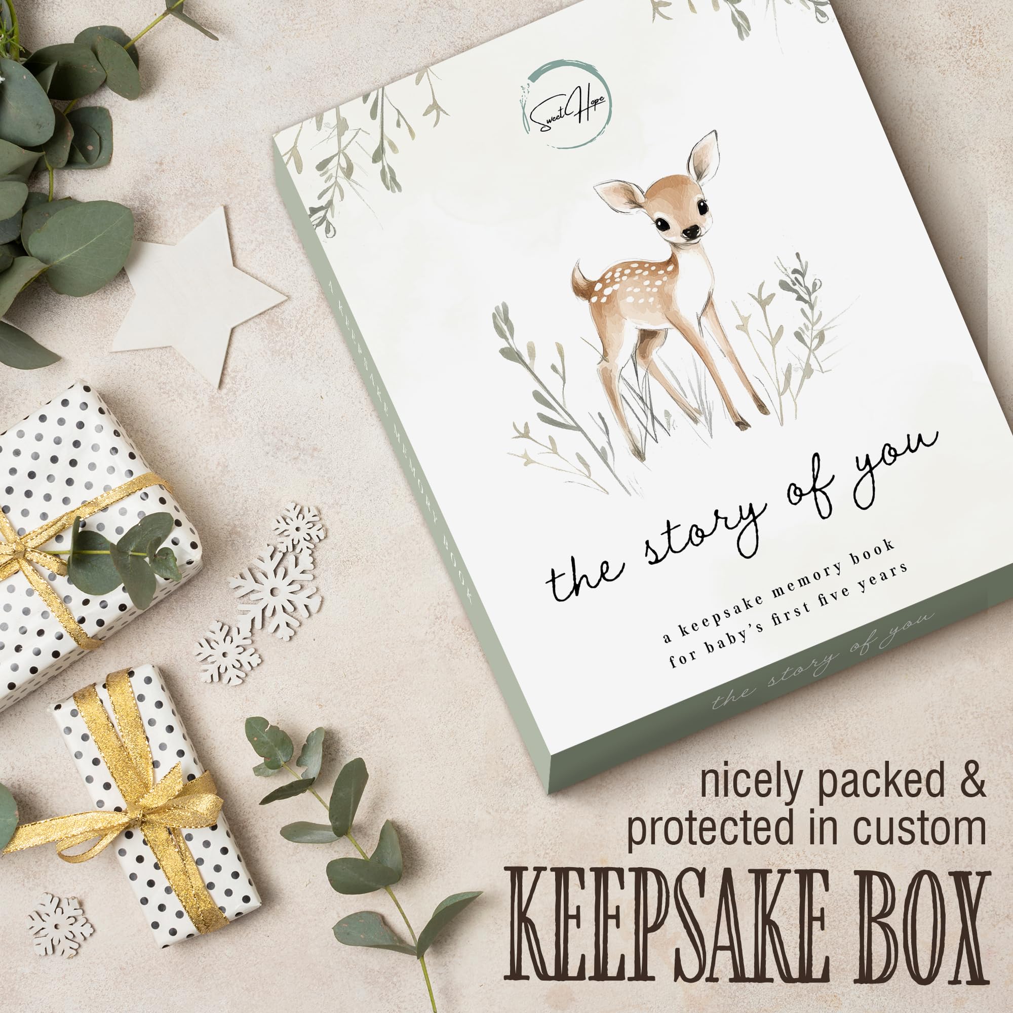 Sweet Hope gift packaging presents a ready-to-gift keepsake