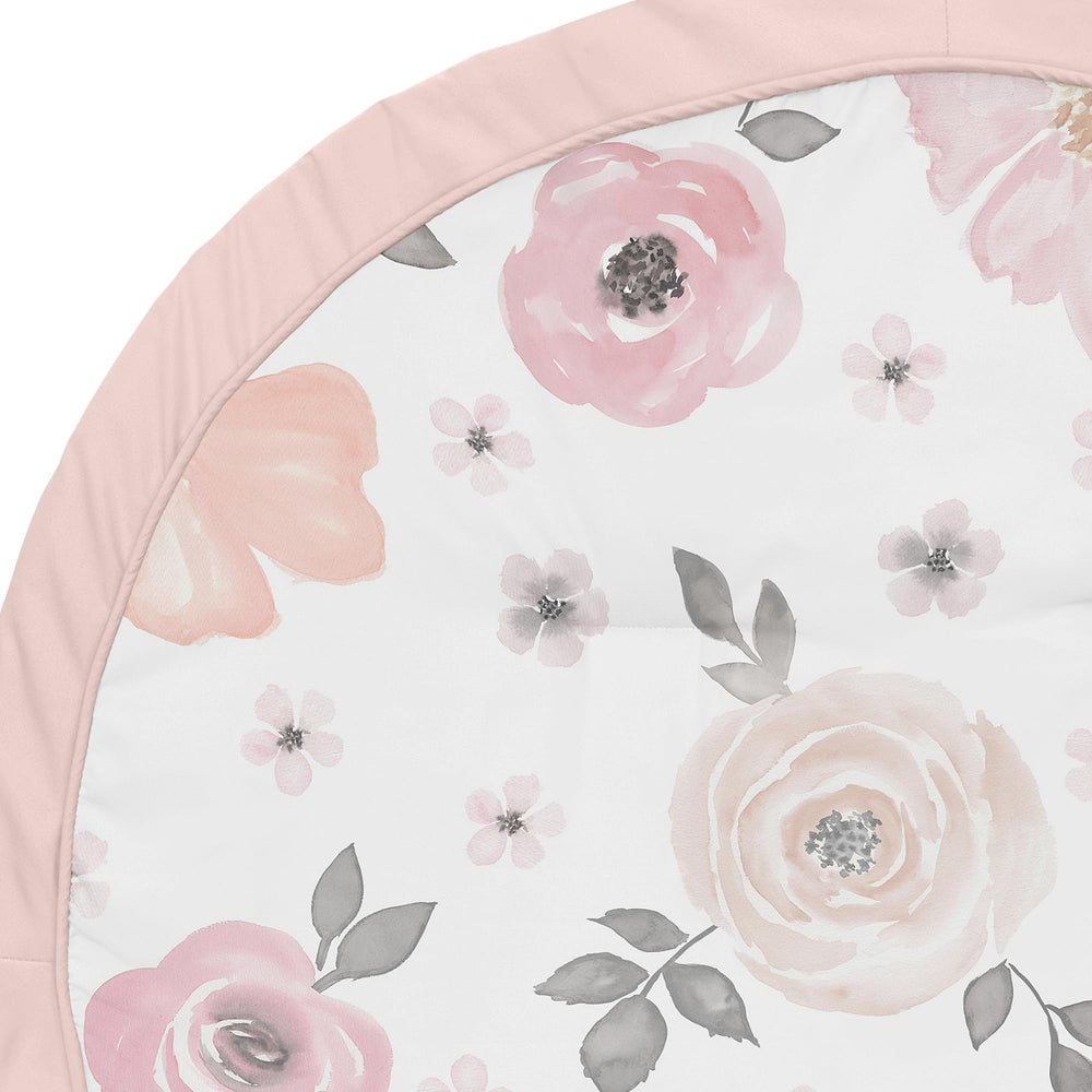 Sweet Jojo Designs safe and durable play mat designed in USA for safe, comfortable infant play.